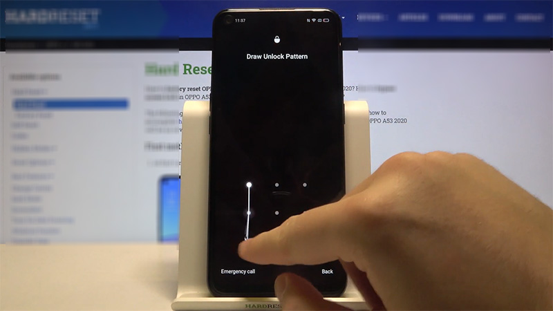Minh họa về kh&oacute;a m&agrave;n h&igrave;nh bằng h&igrave;nh vẽ